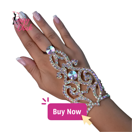 Rhinestone Geometry Bracelet