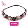 Vintage Beads Rhinestone Headband Hair Accessories
