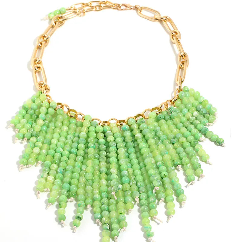 Girl Trendy Vintage Statement Bohemian Necklace