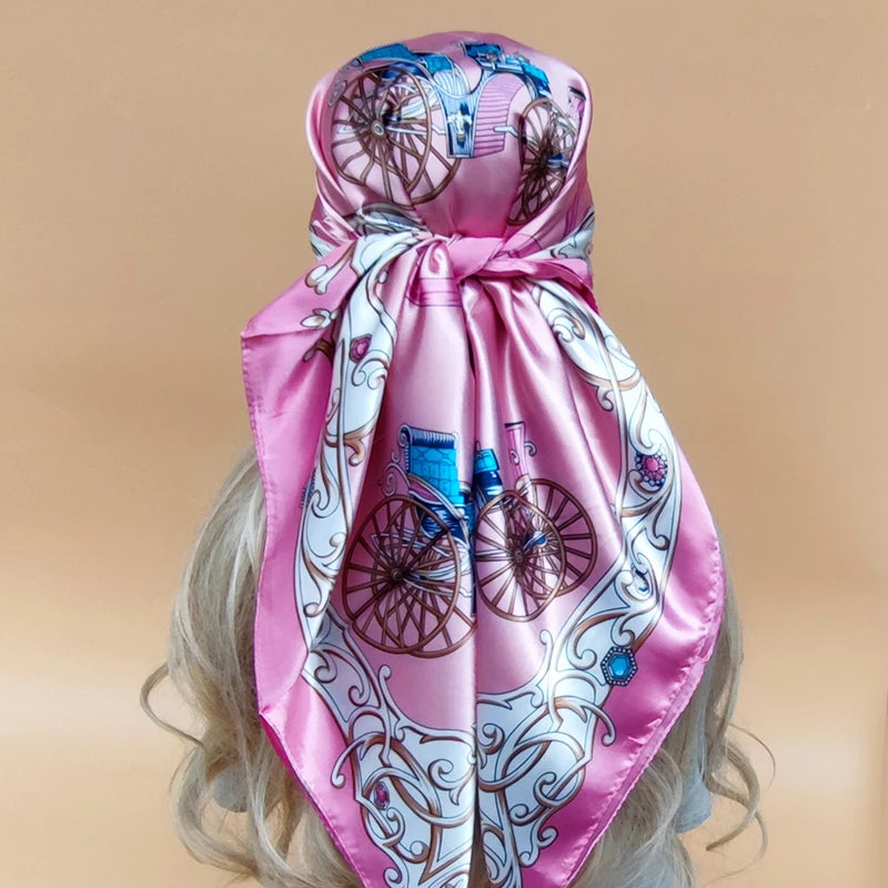 Square Silk Beach Shawl