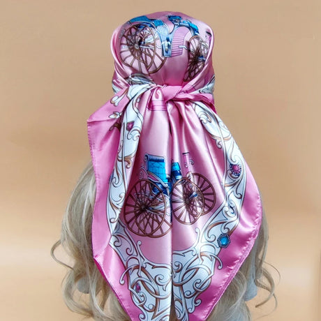 Square Silk Beach Shawl