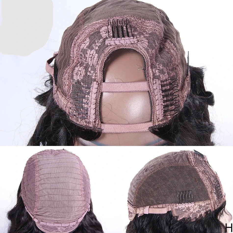 Kinky Curly Human Hair Wig