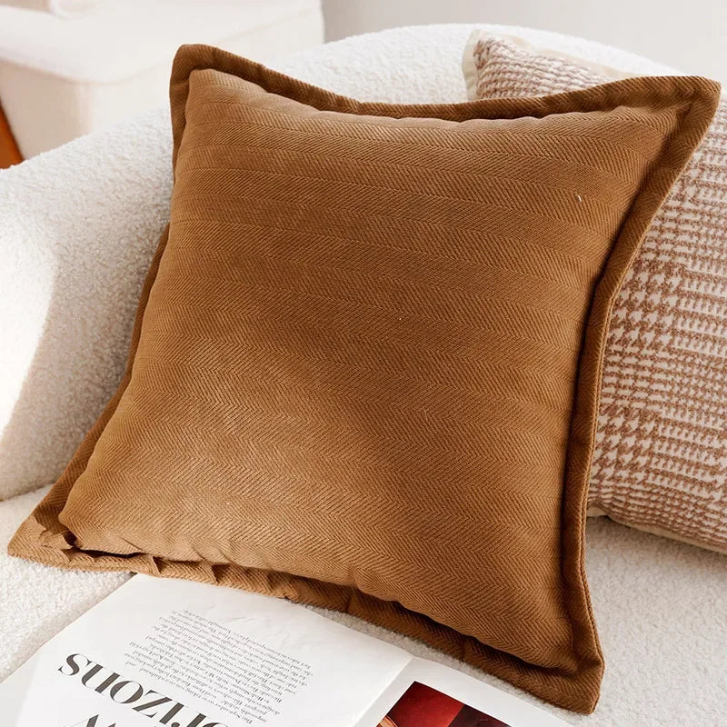 Light Luxury French Stamping Pillow Cover