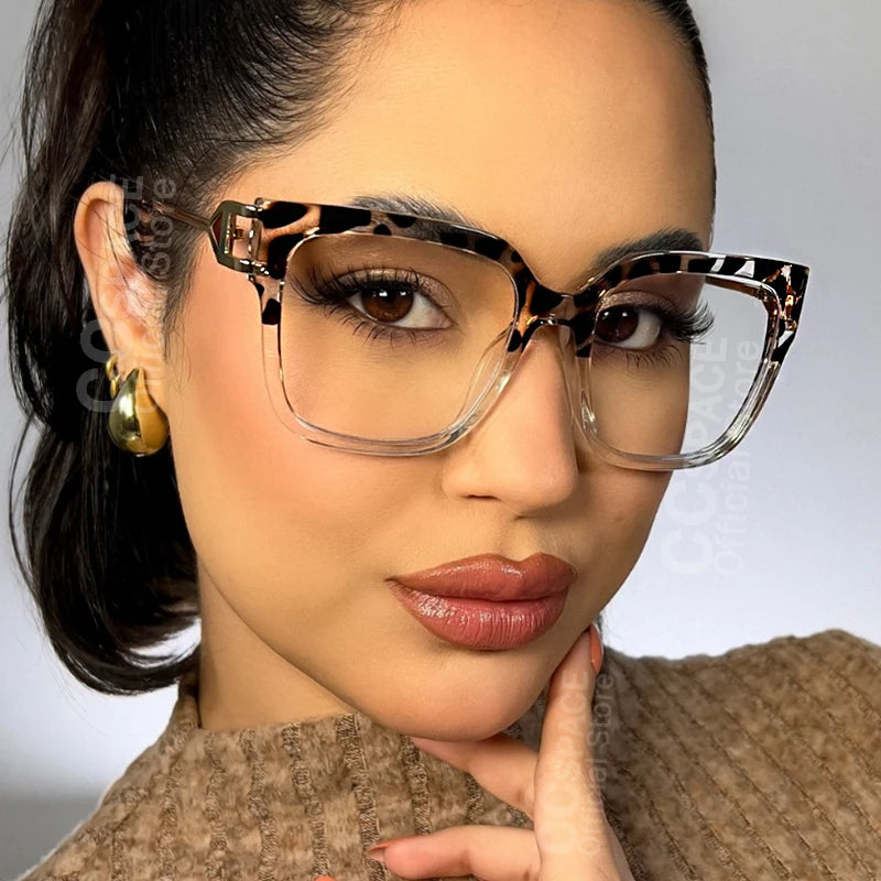 Optical Spectacle Frame Oversized  Glasses