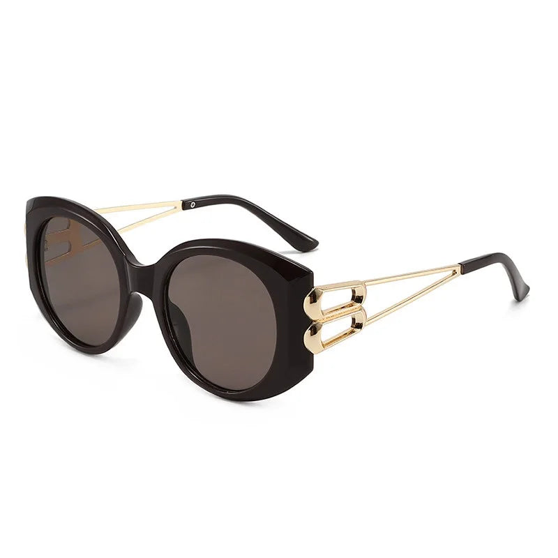 Oversized Square Cat Eye Fashion Sunglasses