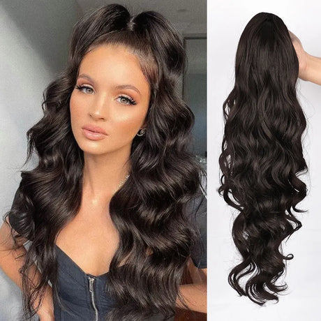 Long Wavy Ponytail Hair Extension