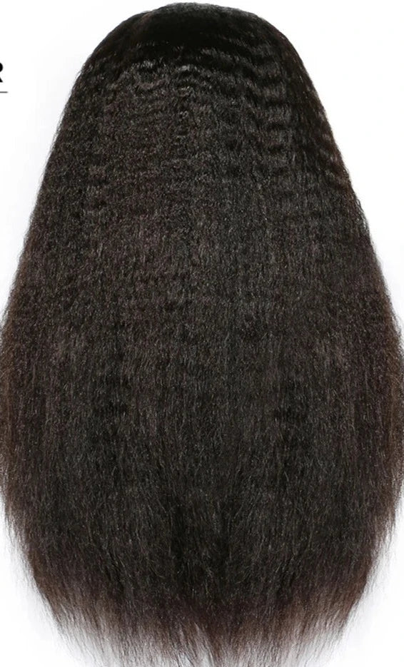 Kinky Straight Human Hair Wig