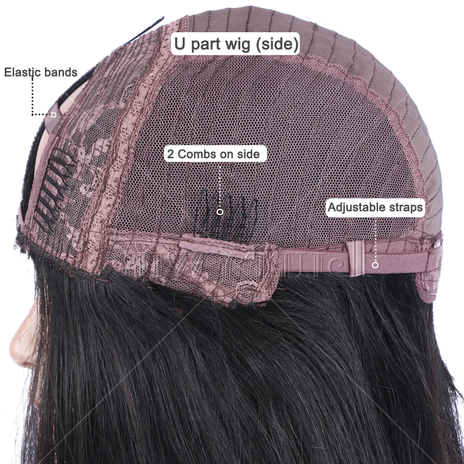 Kinky Curly Human Hair Wig