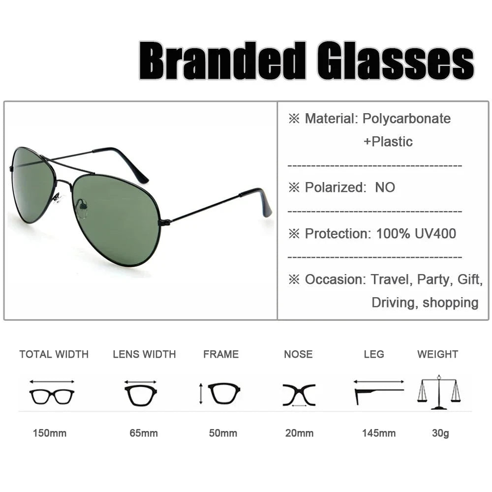 Classic Pilot Sunglasses