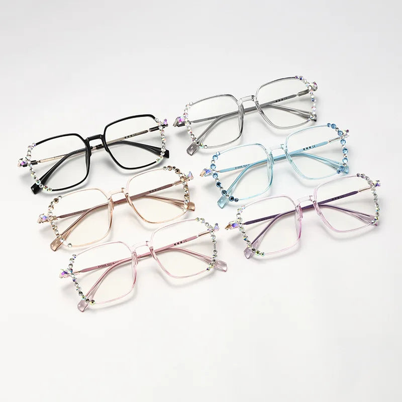 Collection of Shiny Diamond Myopia Ultra Light Eyewear