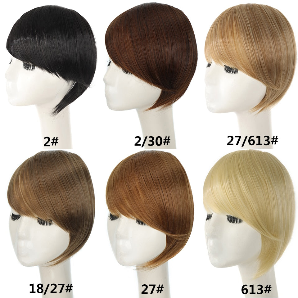 Collection of Side Bangs Hair Extensions Clip