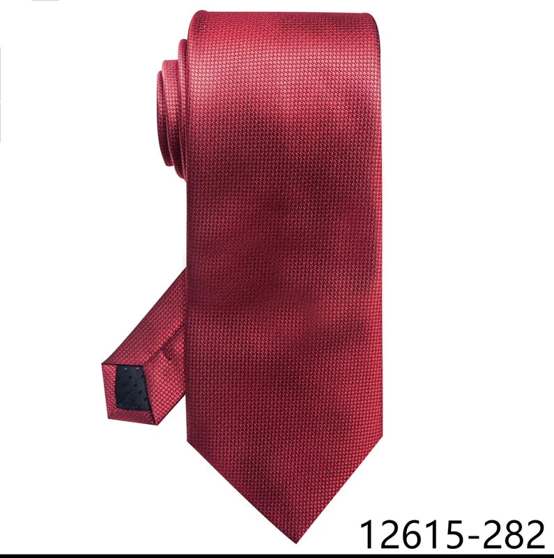 Red Silk Blue Wedding Accessories Necktie