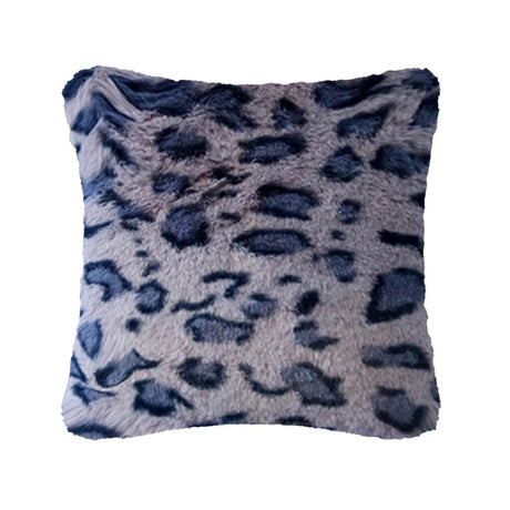 Soft fluffy faux fur throw pillow cover for home, sofa, bed, or car decor