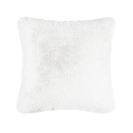 Soft fluffy faux fur throw pillow cover for home, sofa, bed, or car decor