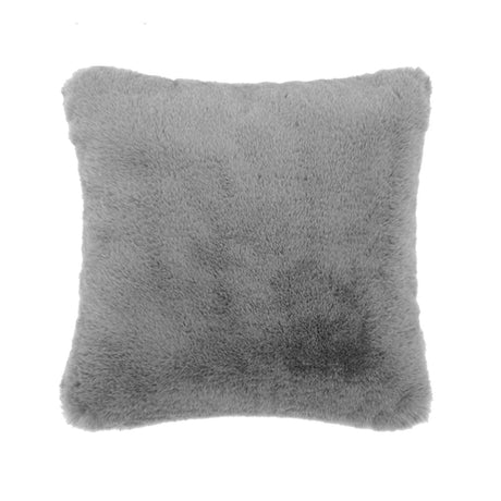 Soft fluffy faux fur throw pillow cover for home, sofa, bed, or car decor