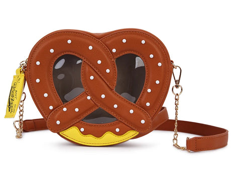 Soft Pretzel Design Shoulder Bag