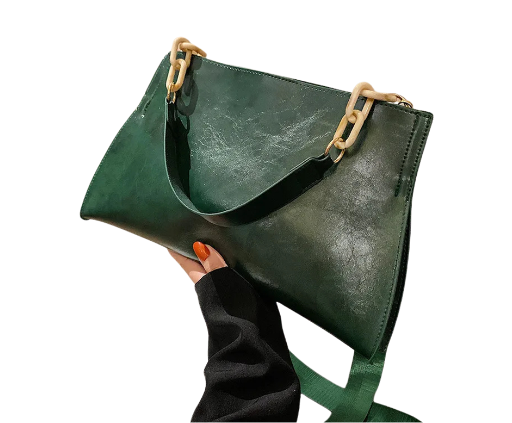 Soft Leather Crossbody Large Capacity