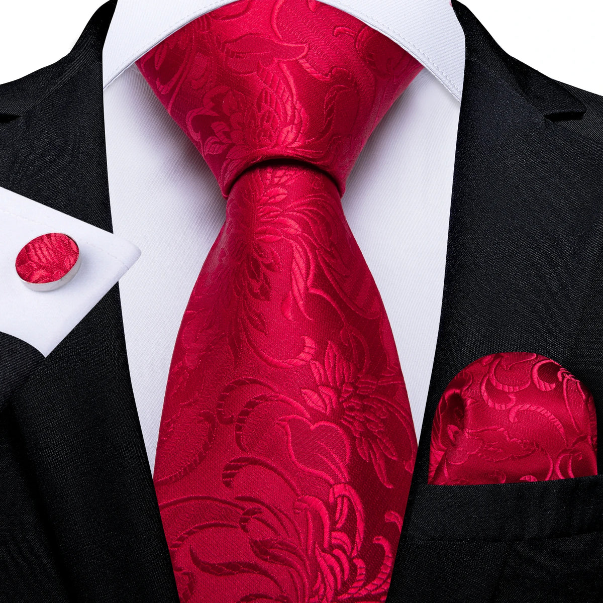 Solid Striped Paisley Neckties For Men