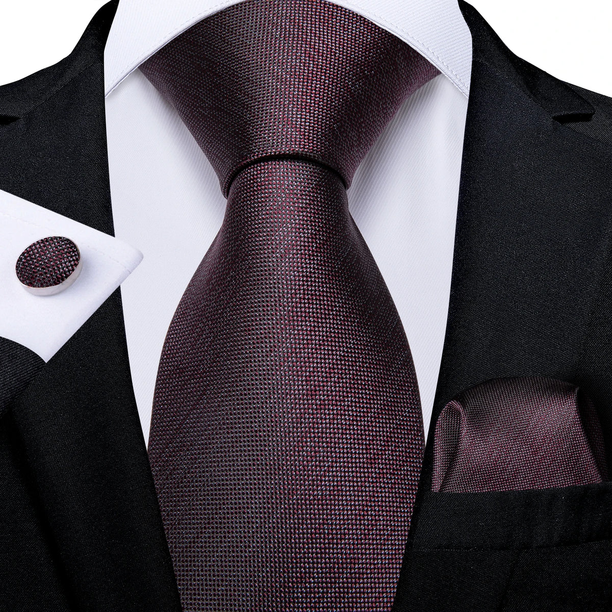 Solid Striped Paisley Neckties For Men