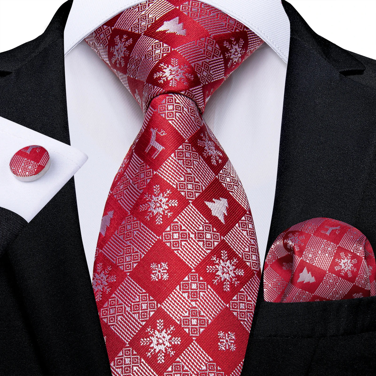 Solid Striped Paisley Neckties For Men
