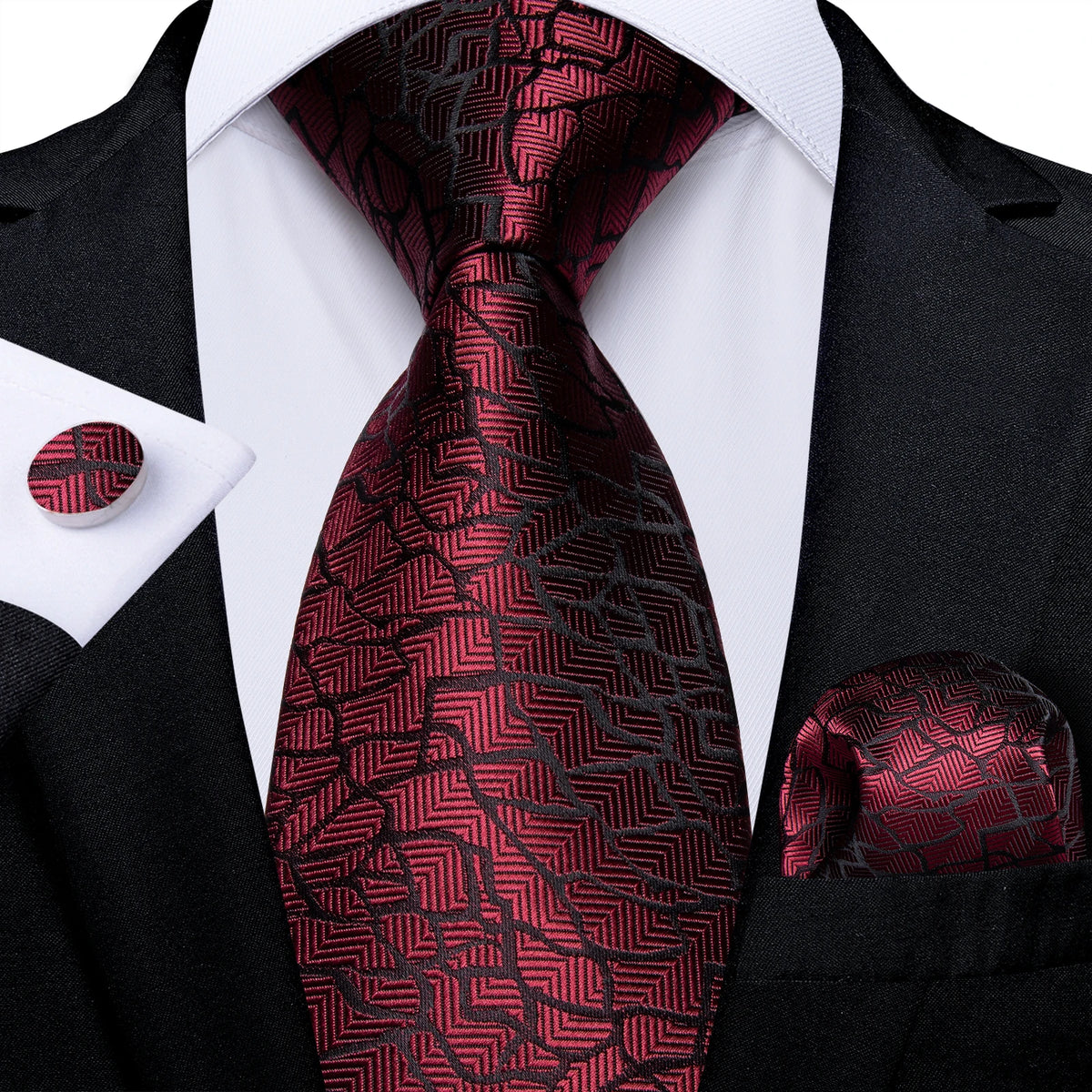Solid Striped Paisley Neckties For Men