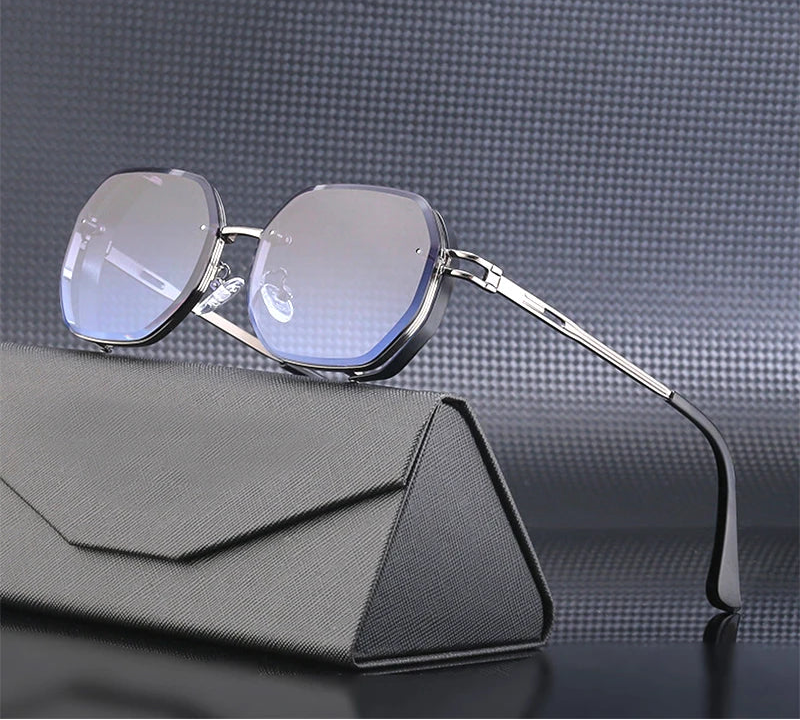 Square Punk Steampunk Sunglasses