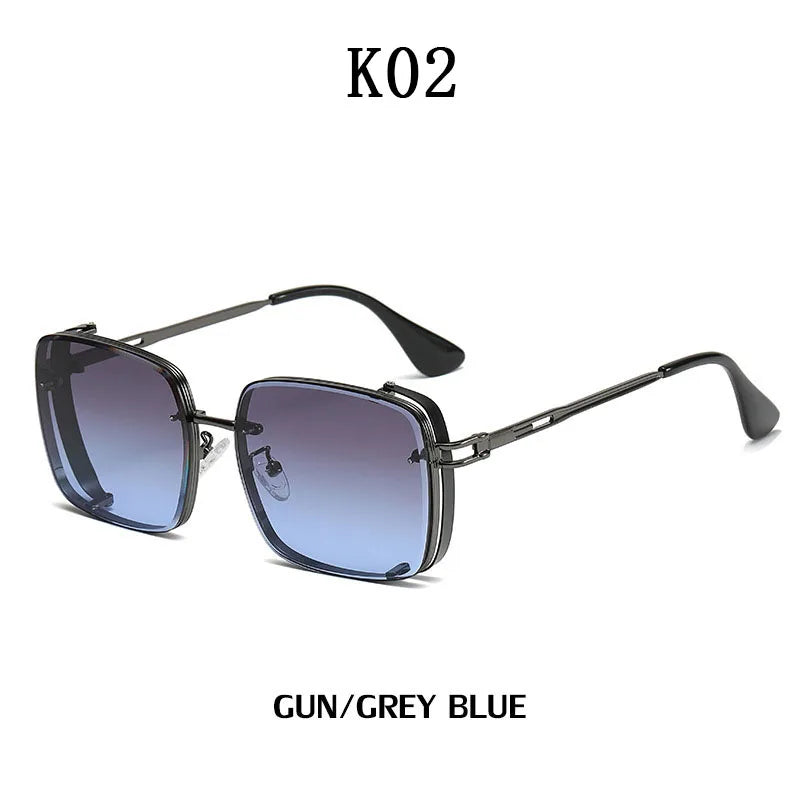 Square Punk Steampunk Sunglasses