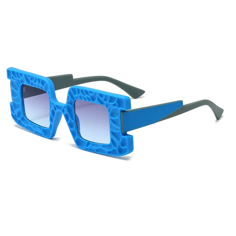 blue sunglasses