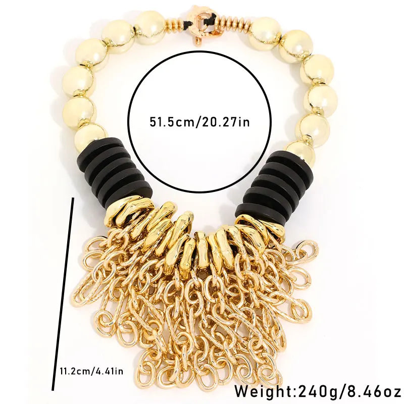 Size of Statement Chains Accessories Handmade Beads Necklace