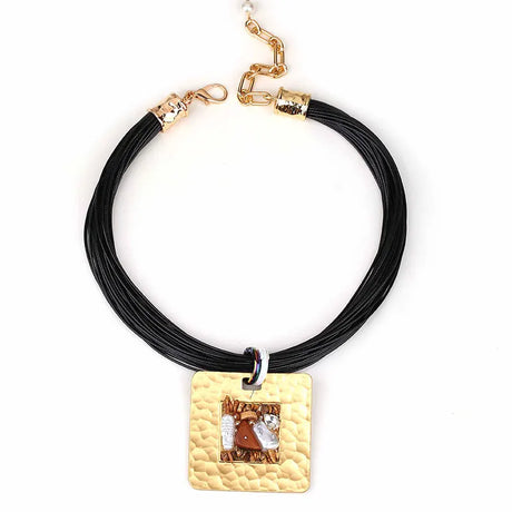 Statement Vintage Party Jewelry Black