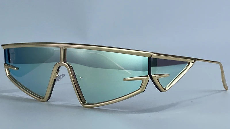 Steampunk Wind Proof Cycling Irregular Sunglasses
