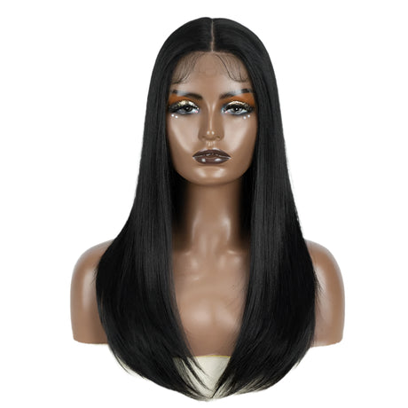 Straight 613 Bob  Synthetic Hair Wig 22" Ombre black