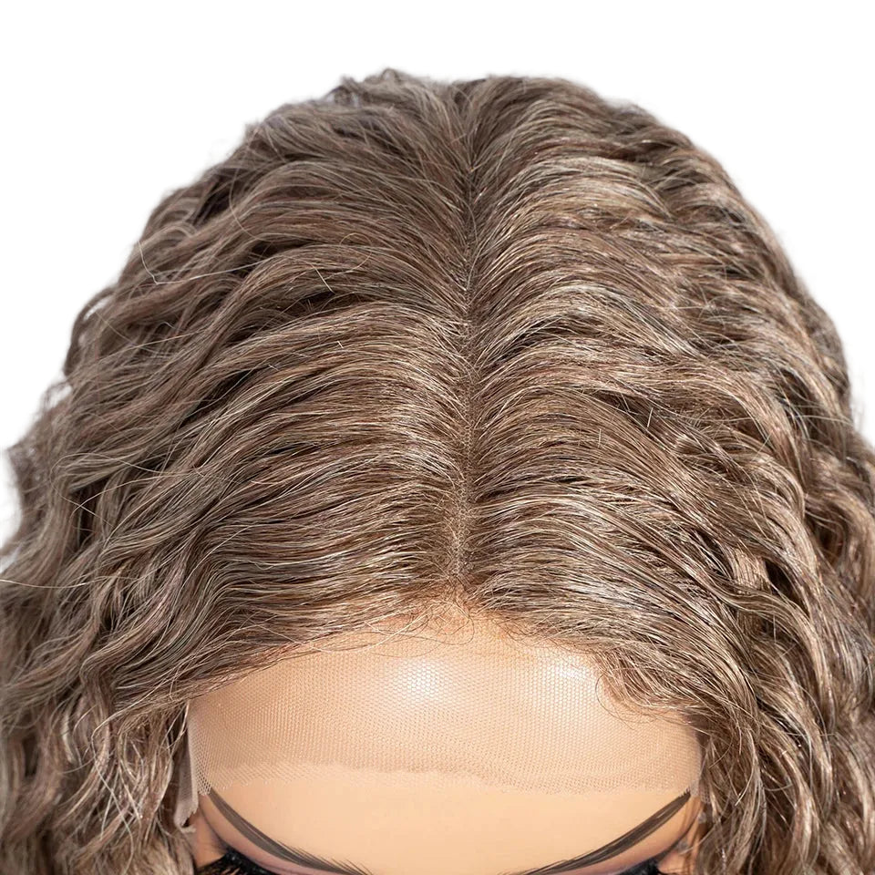 Super Long Curly Synthetic Lace Front Wigs 34 Inch