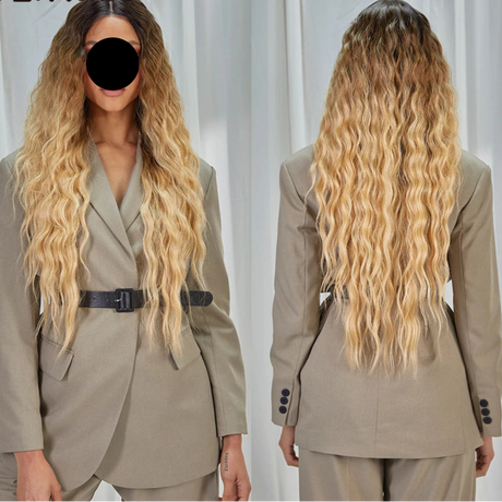Synthetic Long Wavy Wig