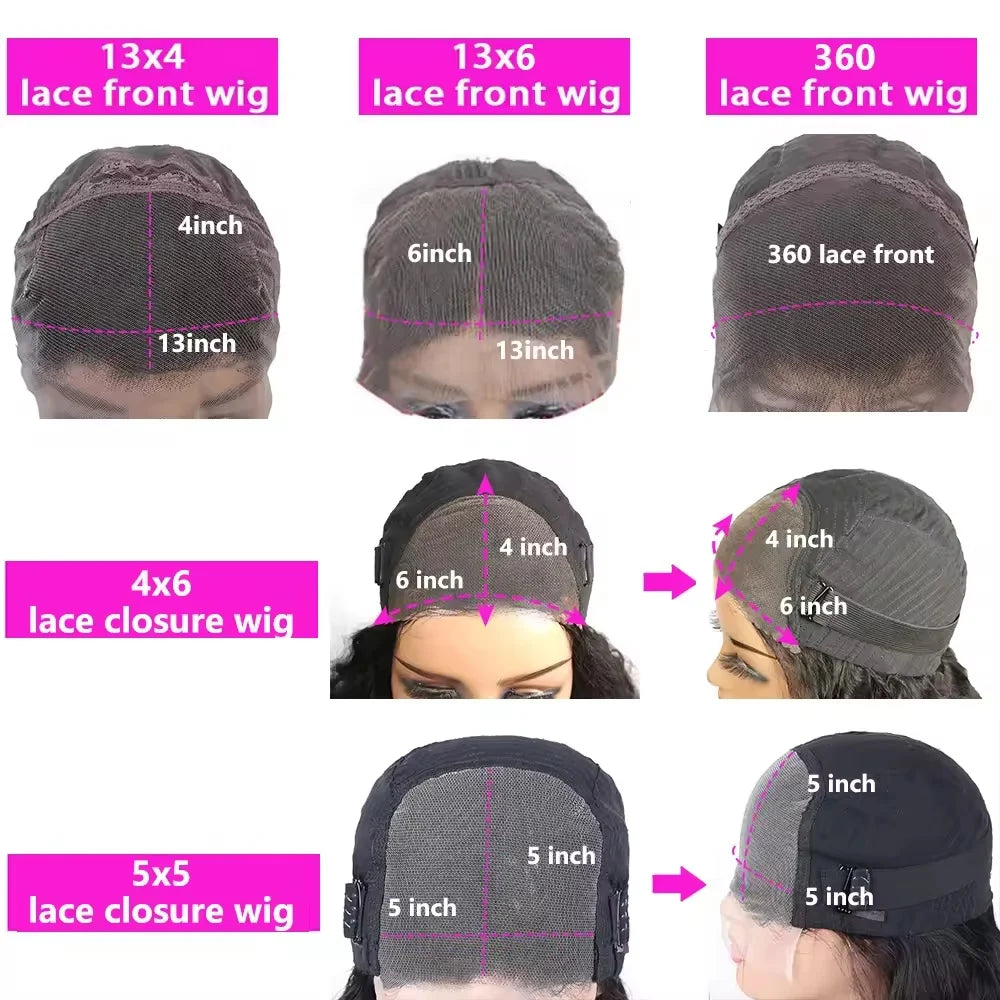 cap lace Transparent HD Lace Frontal Body Wave Wig