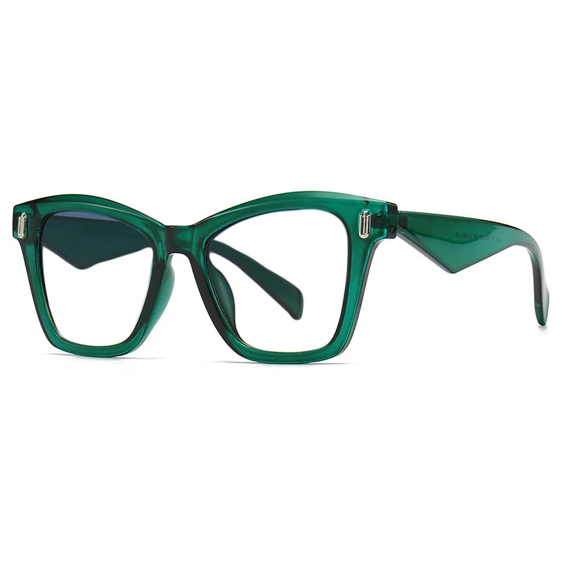 Trendy Square Reading Glasses green