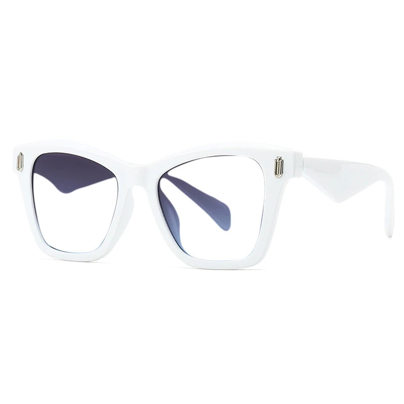 Trendy Square Reading Glasses white