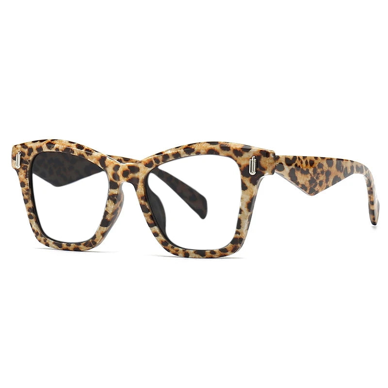 Trendy Square Reading Glasses panther