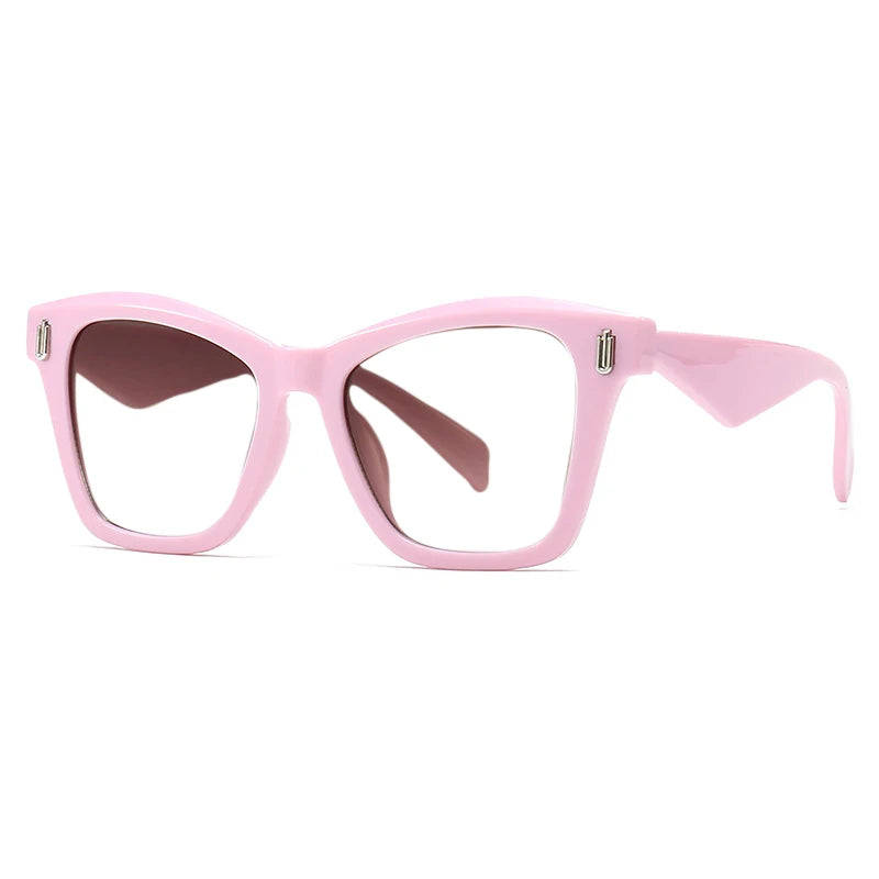 Trendy Square Reading Glasses pink