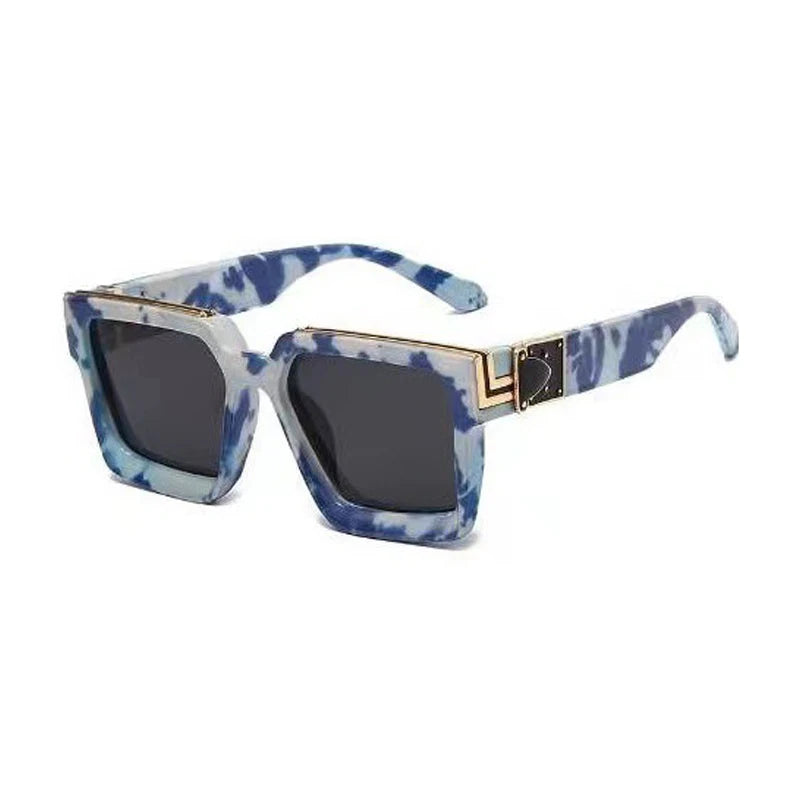 Blue Trendy UV Anti-ultraviolet Sunglasses