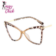 Triangle Frame Eyewear Sassy Chick Logo