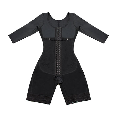 Black Tummy Slimming Corset Full Body Girdles Shapewear
