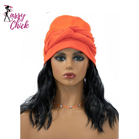 Turban Cap Wig Headscarves Sassy Chick Logo