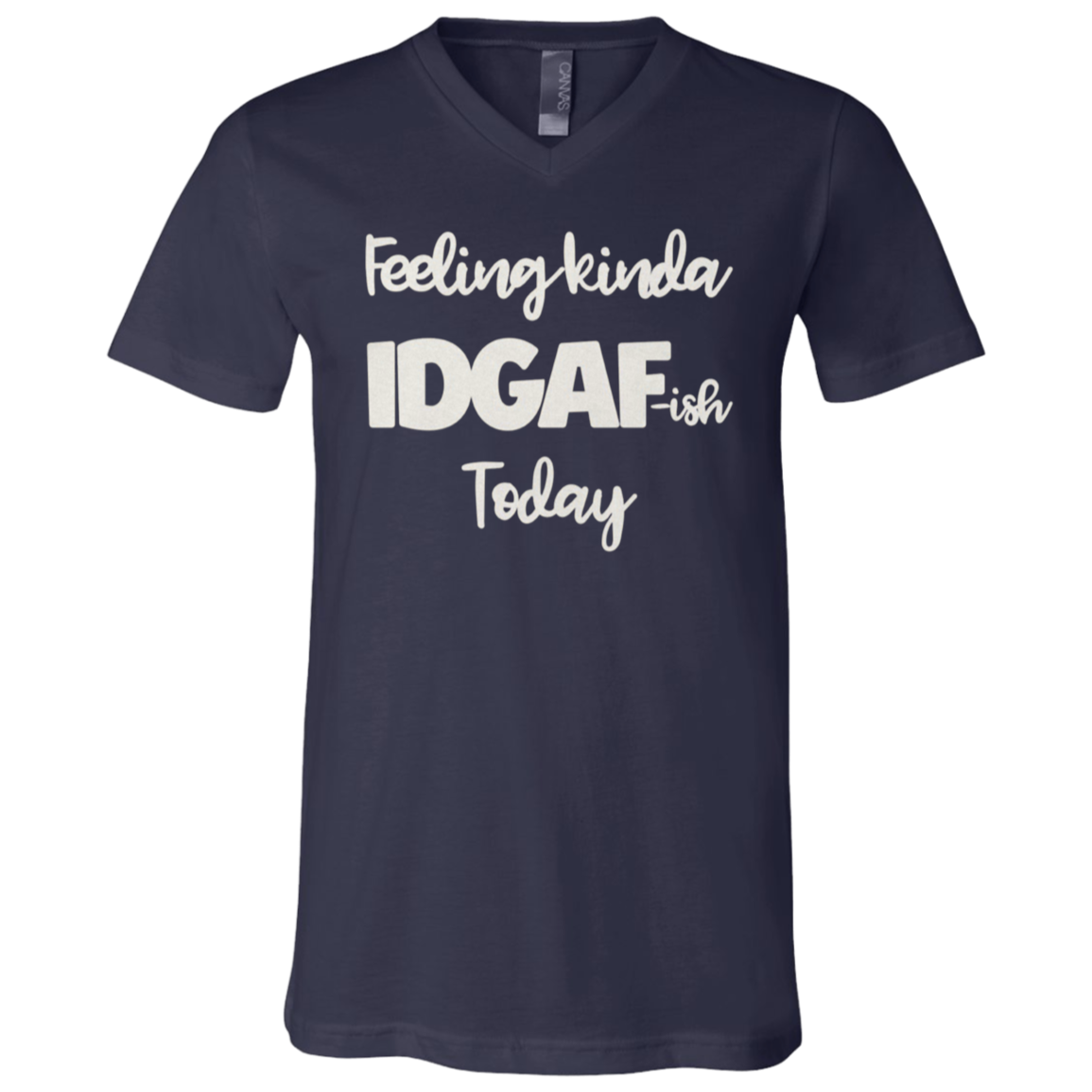 Navy Blue Unisex Feeling IDGAF