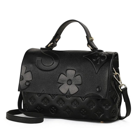 Front Versatile Summer Floral Handbag