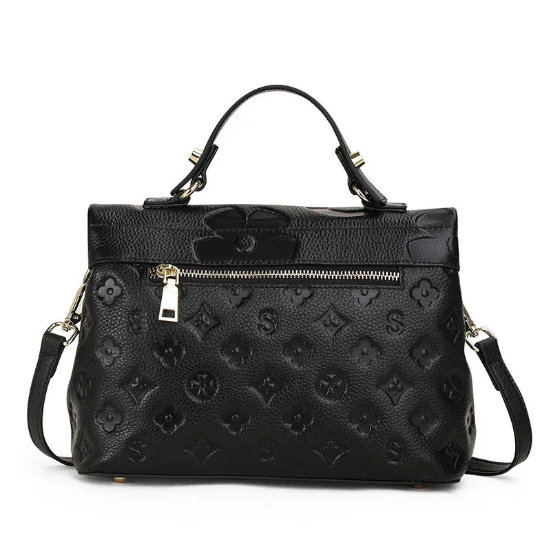 Back Versatile Summer Floral Handbag