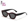 Vintage Cat Eye Female Eyewear Sassy Chick Logo