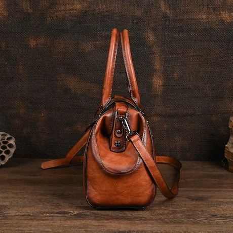 Vintage Embossed Handmade Handbag