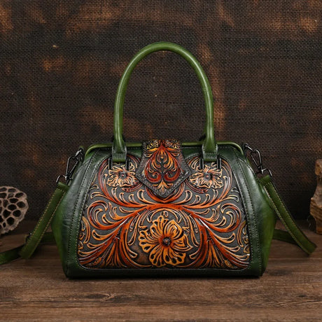 green handbag
