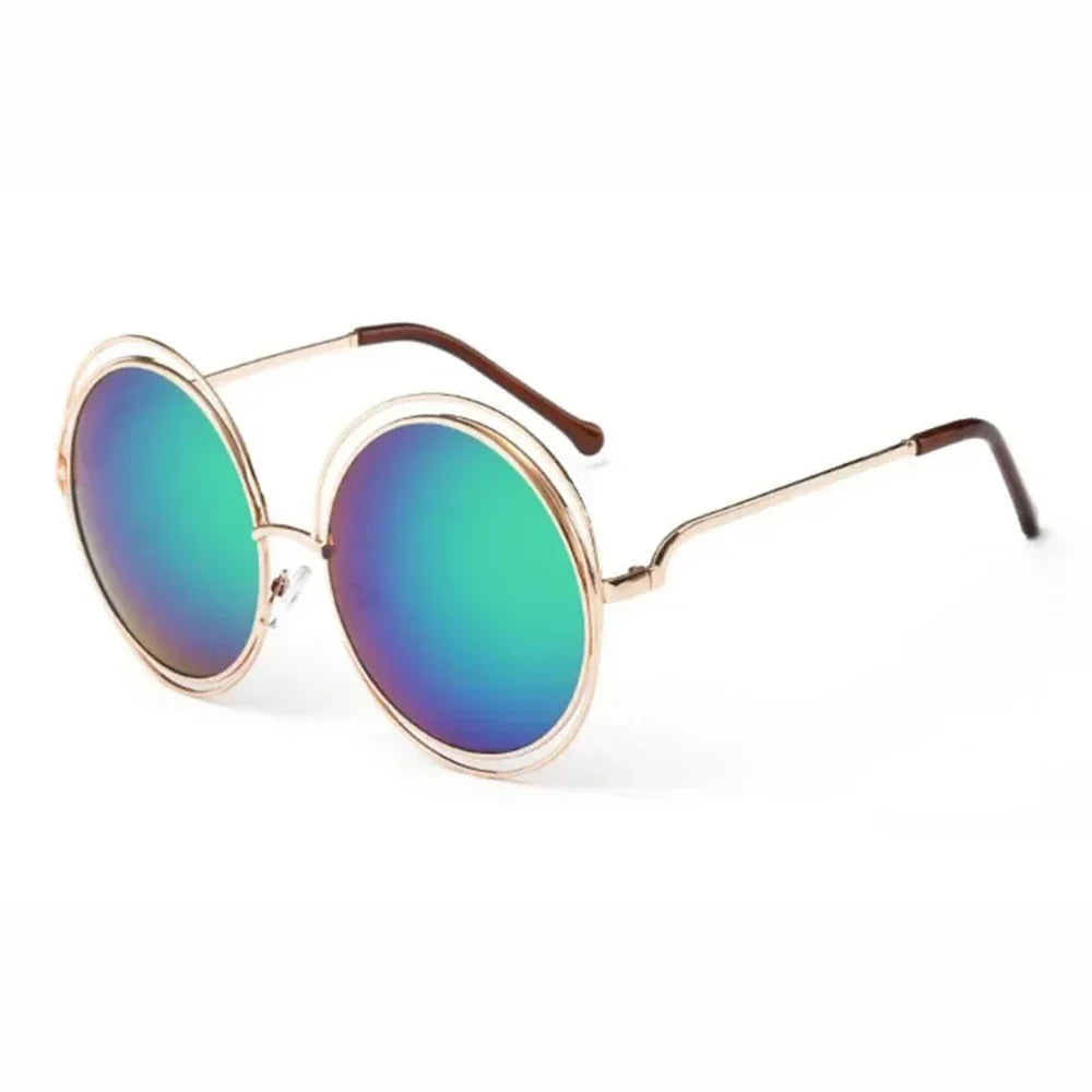 gradient blue lens sunglasses